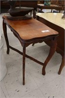 Antique Inlayed Lamp Table