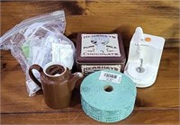 Raffle Tickets, Hall Teapot, Tin & More