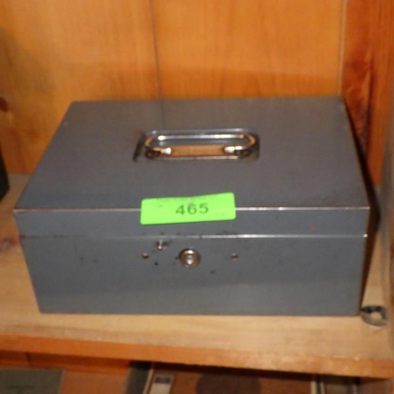 METAL CASH BOX (NO KEY)