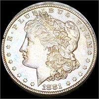 1881-O "MICRO O" Morgan Silver Dollar UNCIRCULATED