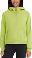 Women's Half Zip Hooded Sweatshirt