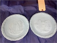 2 Fenton Plates