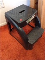 Plastic step stool