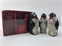 Handcrafted Penguin Christmas Ornaments