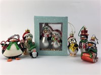 Vintage Penguin Christmas Ornaments