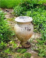 Cast Stone Bulbous Urn