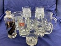 9 Piece Lot of Assorted Glasses