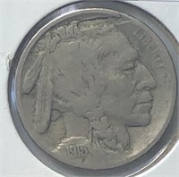 1915-D Buffalo Nickel VF