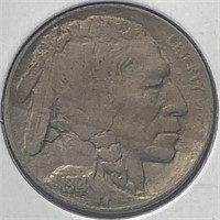 1914-D Buffalo Nickel XF