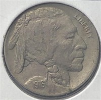 1916-D Buffalo Nickel XF