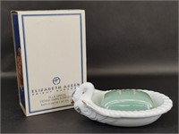 Elizabeth Arden Ceramic Swan Soap Dish with Soap