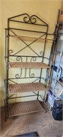 Decorative Iron Bakers Rack