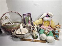 Baskets, Bunnies, Figurines, Bunny Candle