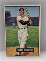 1951 Bowman #126 Bobby Thomson New York Giants