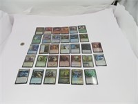 32 cartes HOLO rare Magic The Gathering