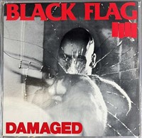 1984 Black Flag Damaged Vinyl Record