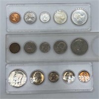 (3) Coin Collection Sets