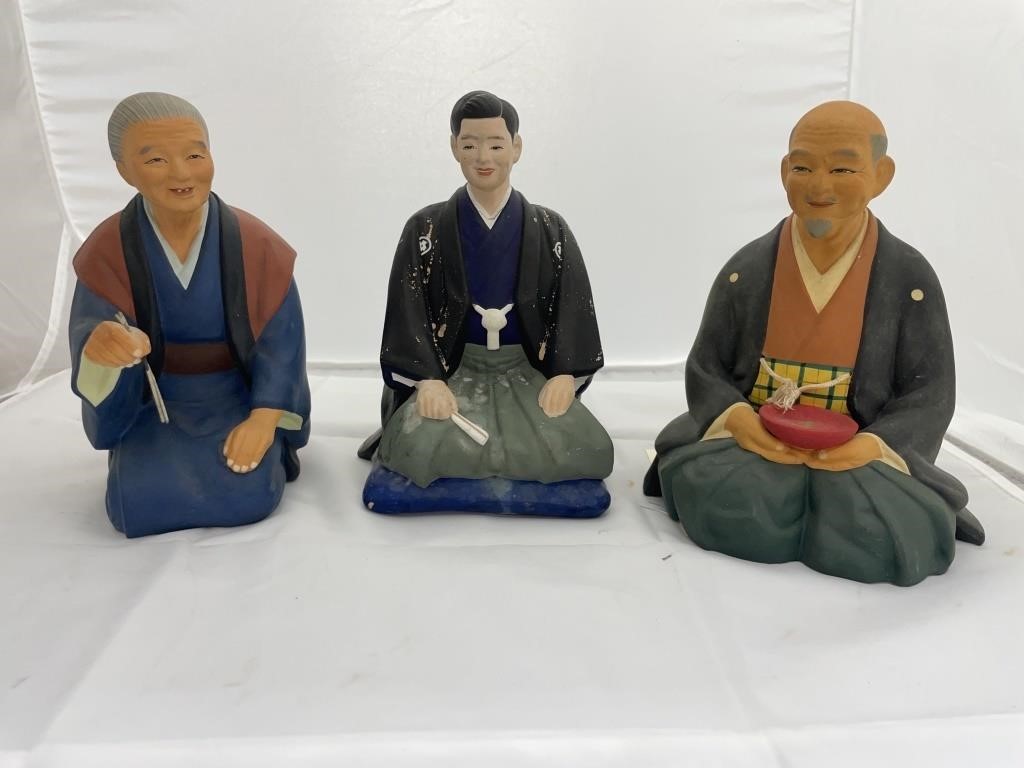 3 Japan Sato Figures