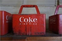 Vintage Coca Cola Plastic  Red Carrier