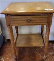 1 DRAWER END TABLE