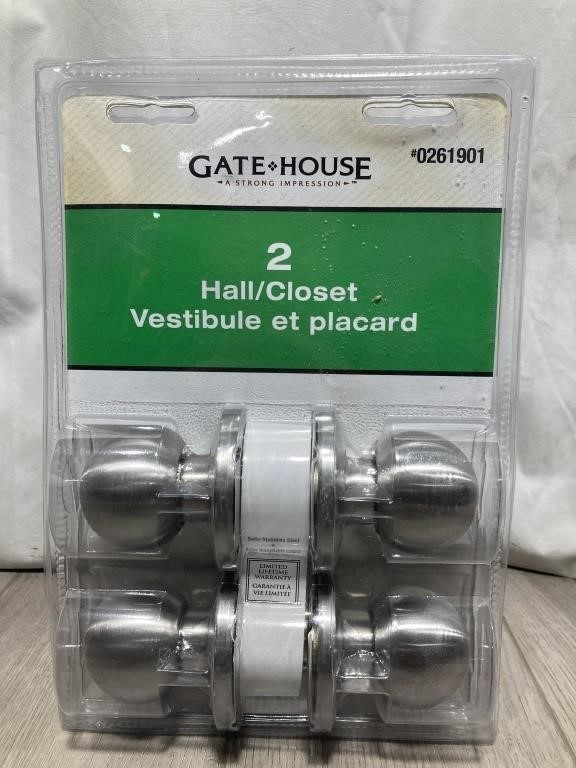 Gate House 2 Hall Closet Doorknobs