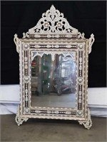 Mother of pearl hanging mirror
