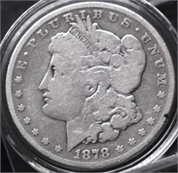 1878 MORGAN DOLLAR VG DETAILS