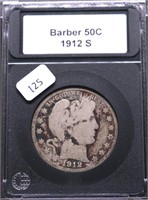 1912 S BARBER HALF DOLLAR G