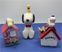 Vintage Snoopy Items 3 Pcs