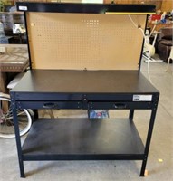 LIGHTED MULTIPURPOSE WORK BENCH W/ OUTLET