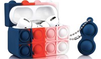 AIRPODS PRO CASE NAVY BLUE, RED, PINK, WHITE