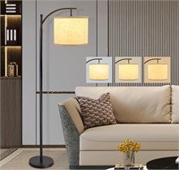 ($129) DLLT Modern Arc Floor Lamp, Farmhouse