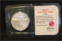 2006 1oz .999 Pure Silver Eagle
