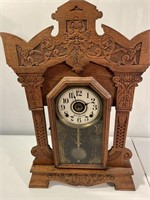 Seth Thomas mantle clock oh case 25 inches tall