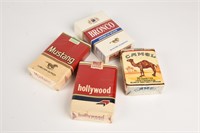 GROUPING OF 4 CIGARETTE PACKAGES / NOS