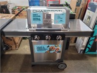 Charbroil - 3 Burner Gas Grill - Stainless Steel