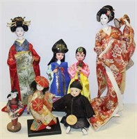 Selection of Asian Dolls