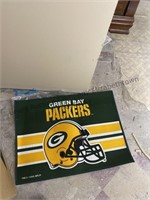 2 box lot baby blankets, Green Bay Packers