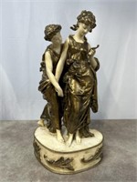 French Bronze Sculpture, 17 inches tall