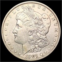 1901 Morgan Silver Dollar CHOICE AU