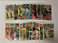 21 Green Lantern comics.
