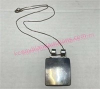 Sterling silver pendant necklace