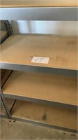 4’x7’ HD Metal, 6 Shelf Storage Bin