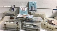 2 Totes of Bead Jewelry Making Items M7E
