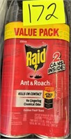 raid ant & roach spray 2pk