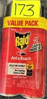 raid ant & roach spray 2pk