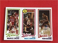 1980 Topps Magic Johnson Rookie Card Lakers HOF