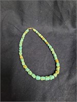 16 " Turquoise Nugget Necklace