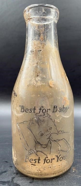 Antique Farmers Dairy Bottle