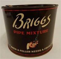 BRIGGS PIPE TOBACCO MIXTURE CANISTER